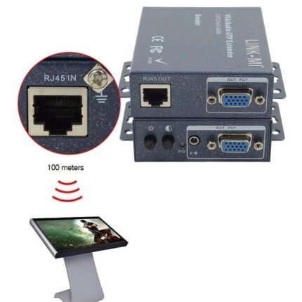 VGA Extender 300m +IC Metal shell