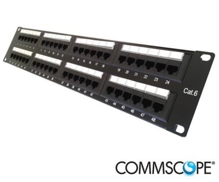 NETWORK PATCH PANEL 48PORT CAT5E AMP