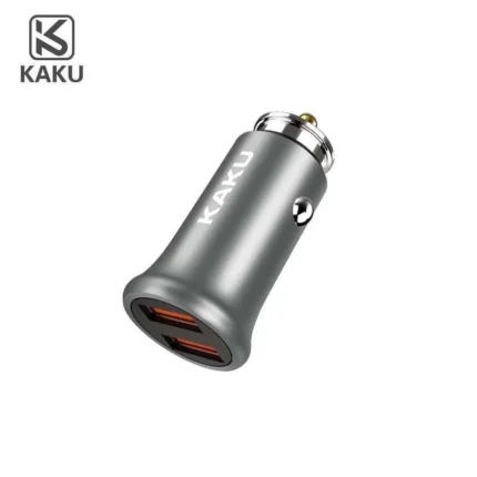 KAKU Quick Stayable Dual Port Car Charger KSC 186